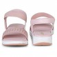 Flat beautiful Peach color Sandal for Women and Girls